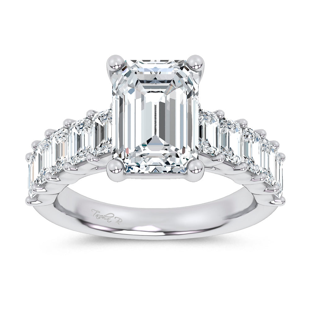 14K 4.79CT Lab Diamond Ring 69764