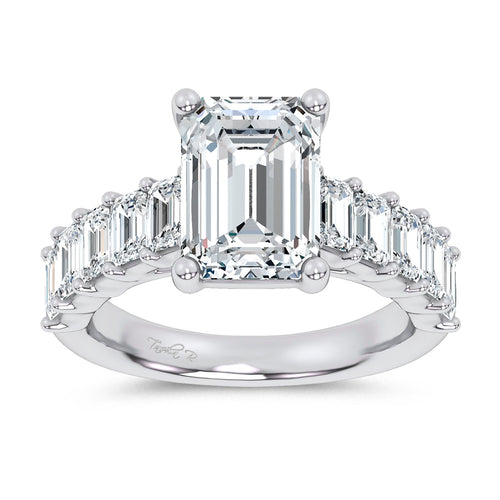 14K 4.79CT Lab Diamond Ring 69764