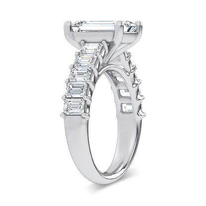 14K 4.79CT Lab Diamond Ring 69764
