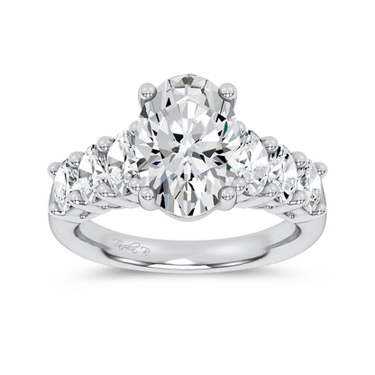 14K 4.06CT Certified Lab Grown Engagement Ring 69773