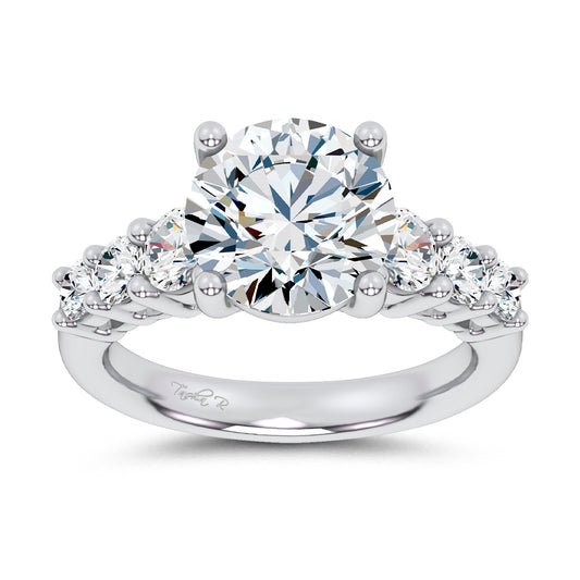 14K 3.93CT Lab Diamond  Ring 69775