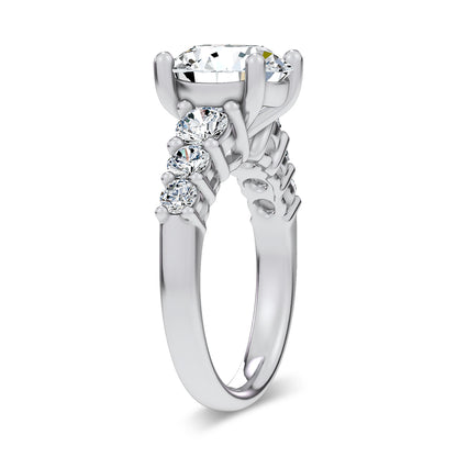 14K 3.93CT Lab Diamond  Ring 69775