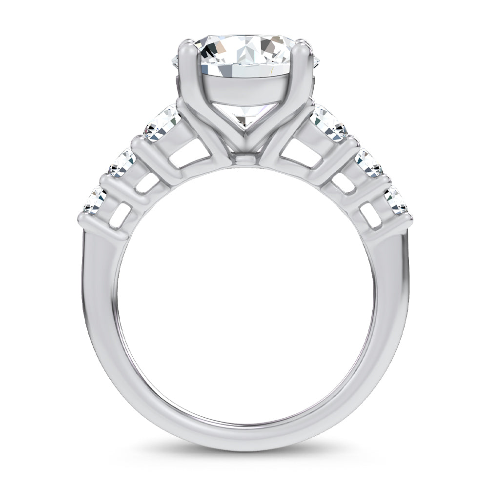 14K 3.93CT Lab Diamond  Ring 69775