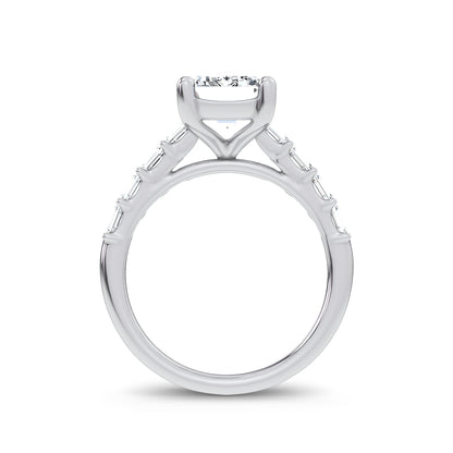 14K 3.64CT Certified Lab Grown Engagement Ring 69786