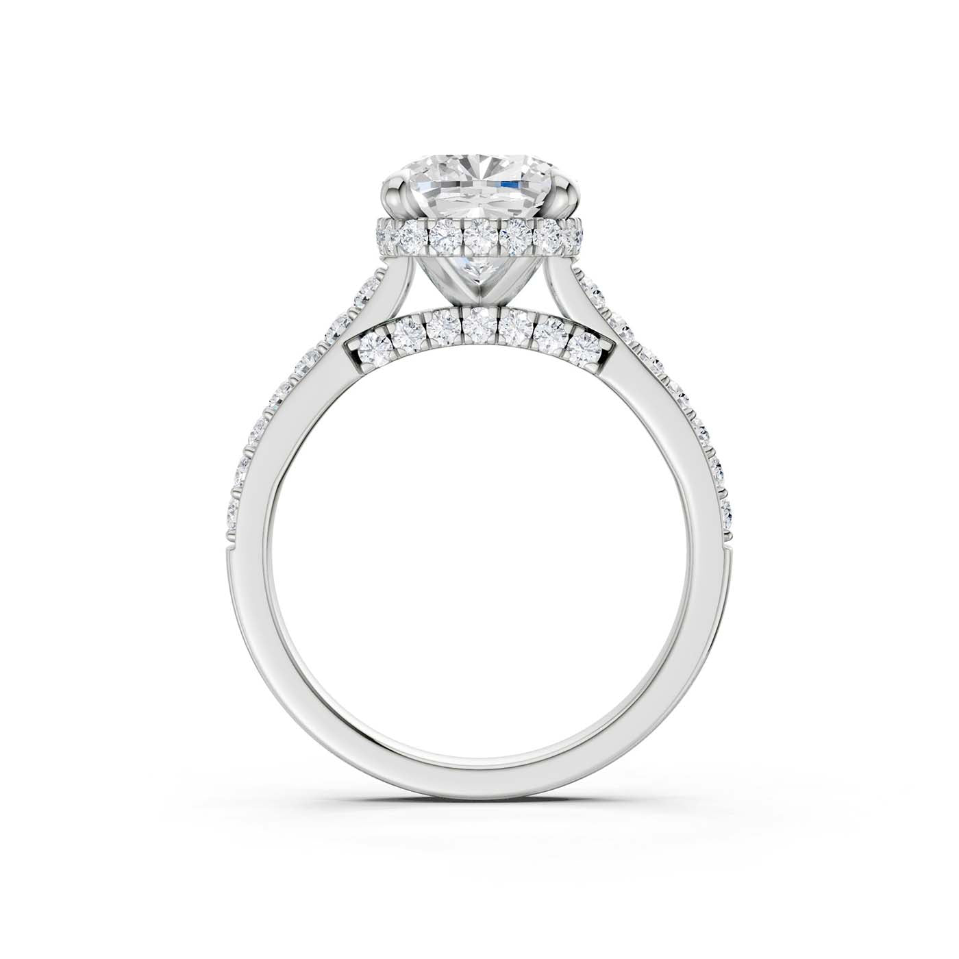14K 4.50CT Lab Grown Diamond Engagement Ring 69811