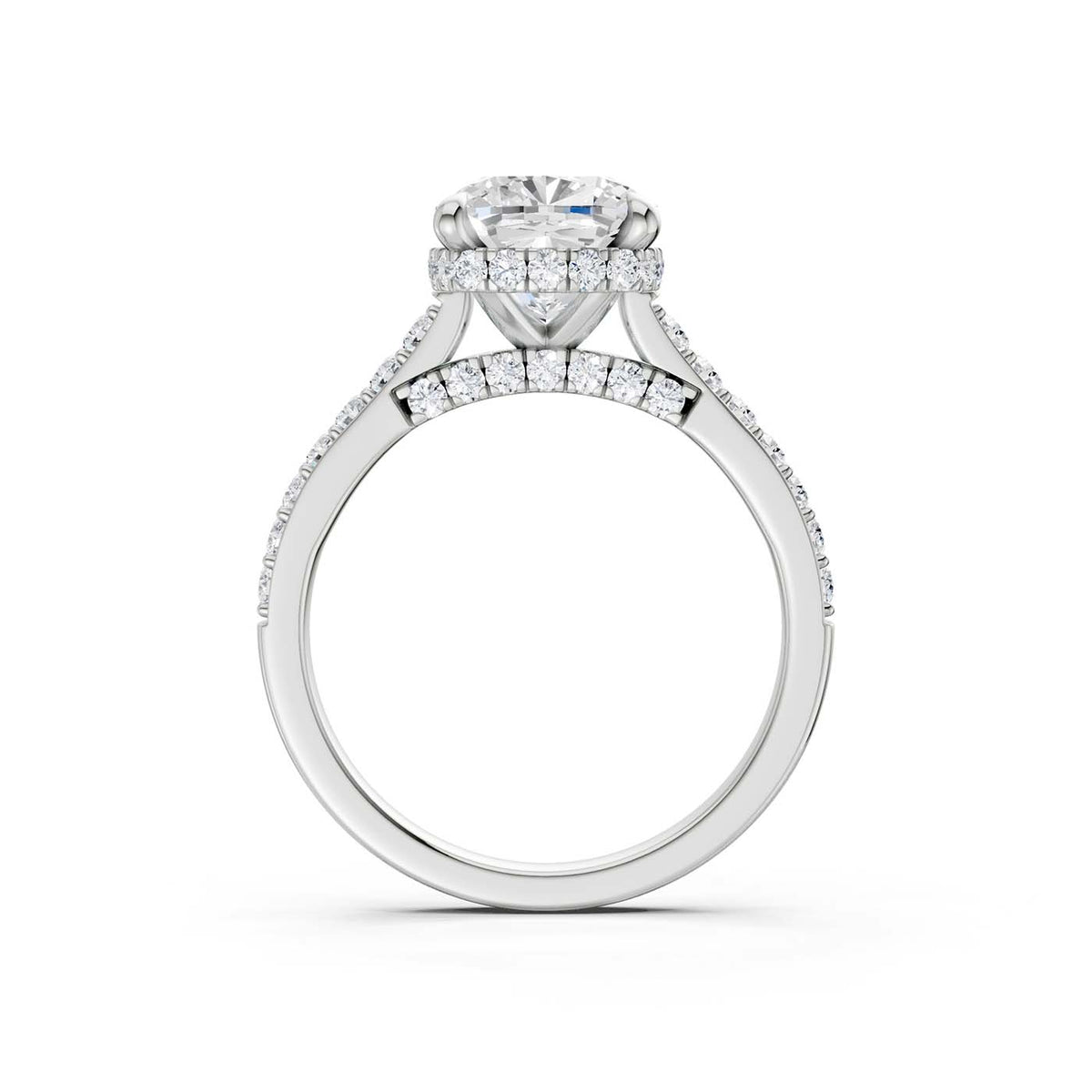 14K 4.50CT Lab Grown Diamond Engagement Ring 69811