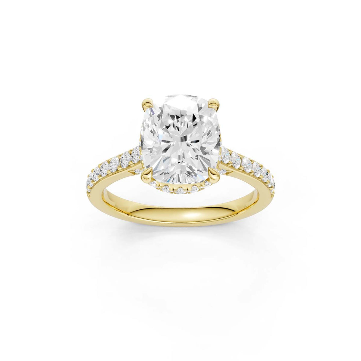 14K 4.50CT Lab Grown Diamond Engagement Ring 69812