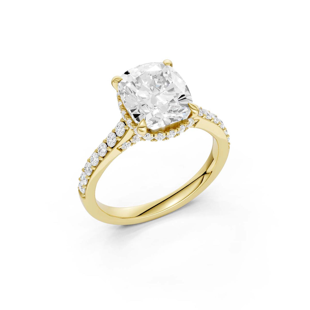 14K 4.50CT Lab Grown Diamond Engagement Ring 69812