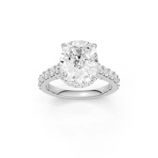 14K 6.00CT Lab Grown Diamond Engagement Ring 69813