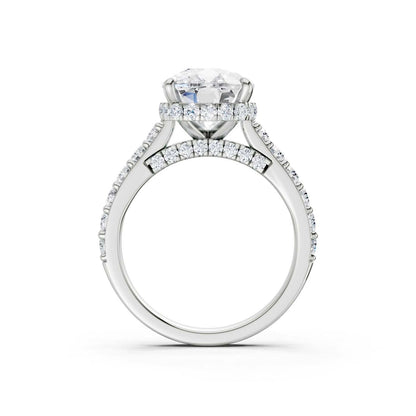 14K 6.00CT Lab Grown Diamond Engagement Ring 69813