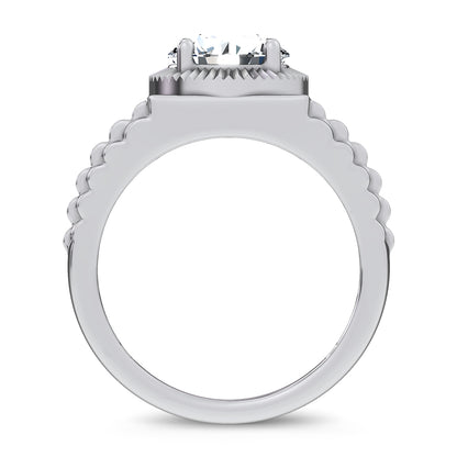 14K 2.00CT Certified Lab Grown Mens Ring 69843