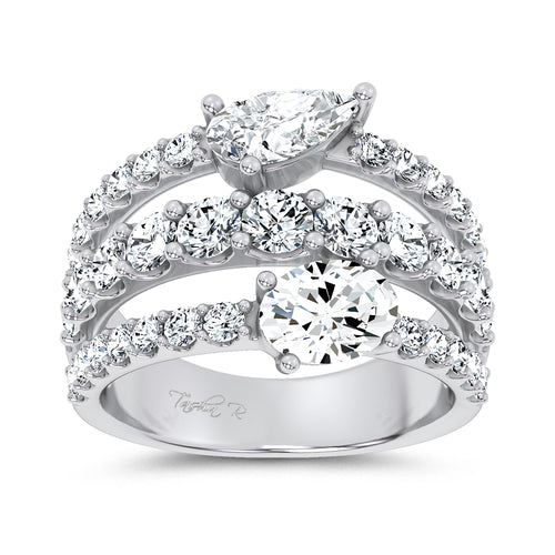 14K 2.93CT Certified Lab Grown Ring 69977