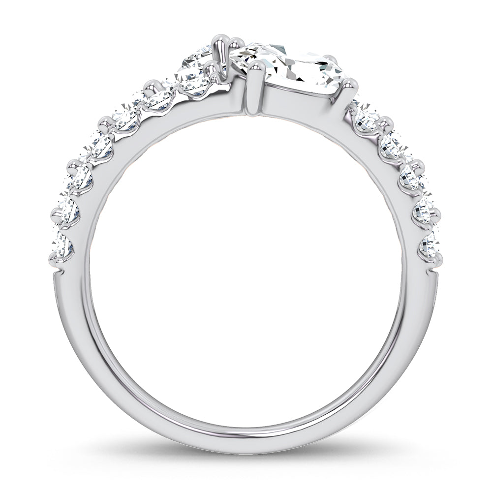 14K 2.93CT Certified Lab Grown Ring 69977