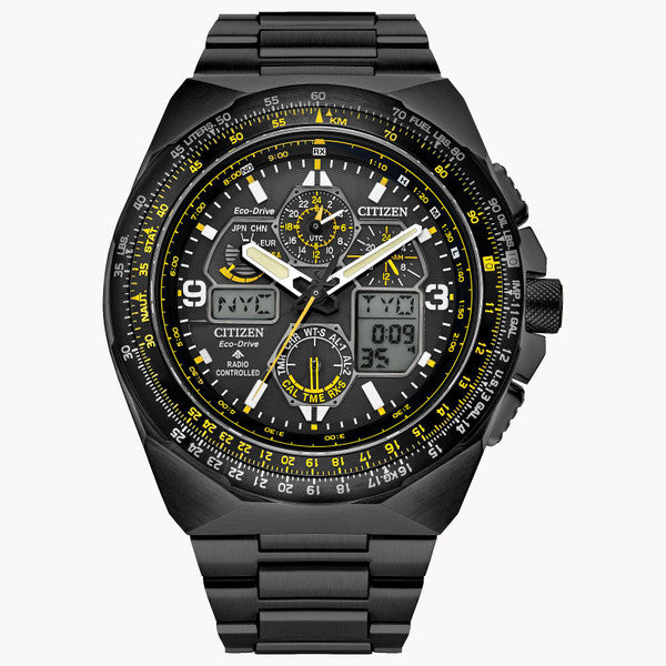 Citizen JY8127-59E Promaster Air Skyhawk A-T Black Stainless Steel