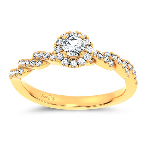 14K 0.33CT Certified Lab Grown Ring 70108