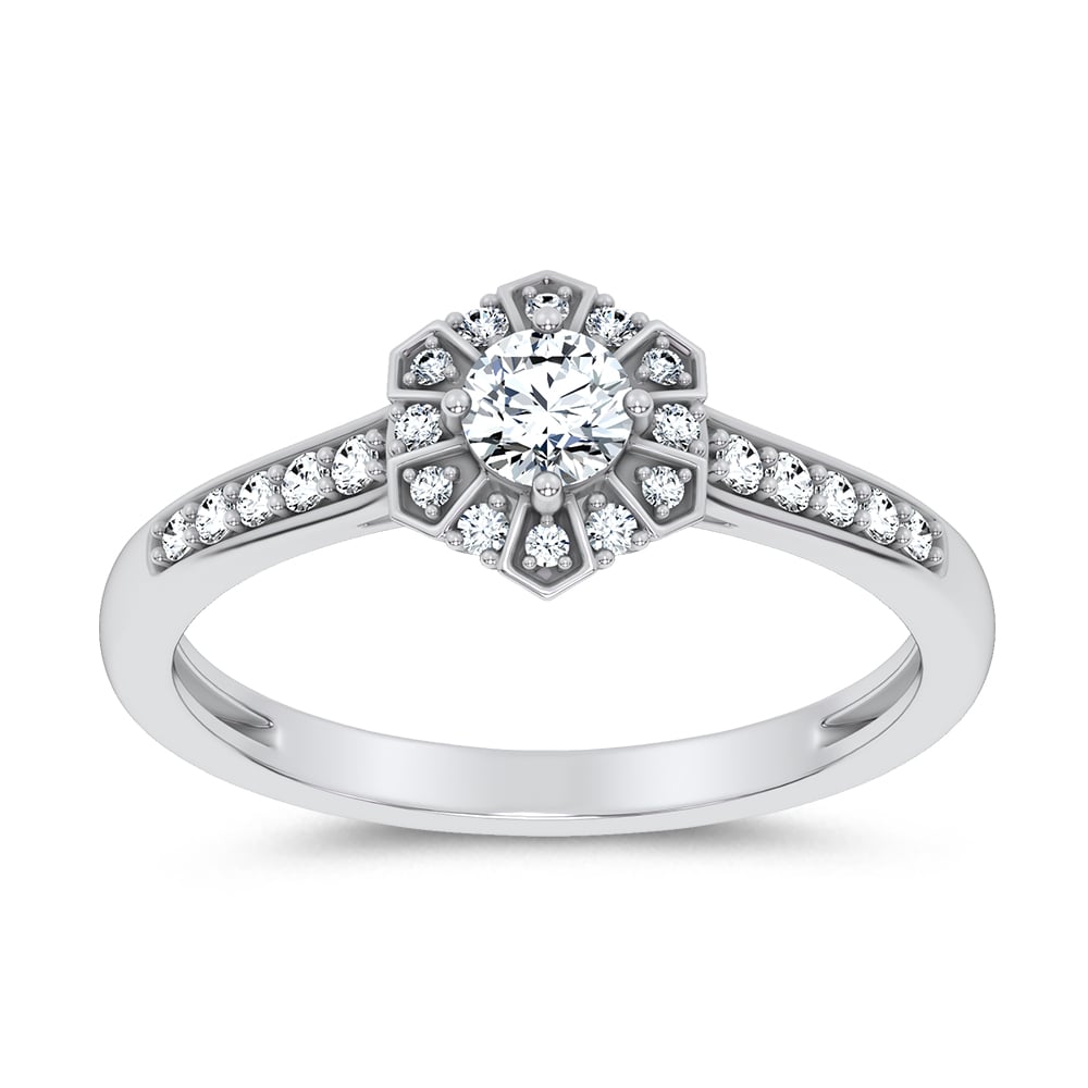 14K 0.50CT Certified Lab Grown Ring 70109