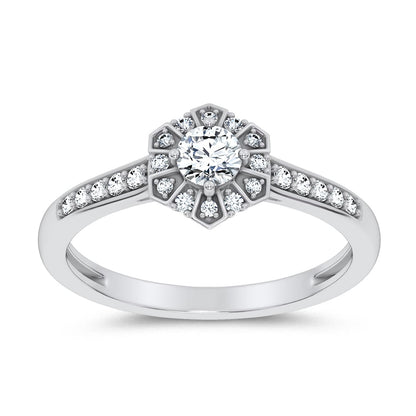 14K 0.50CT Certified Lab Grown Ring 70109