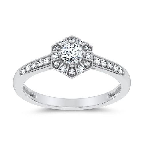 14K 0.50CT Certified Lab Grown Ring 70109