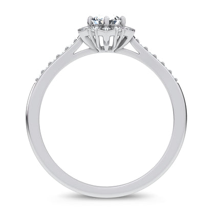 14K 0.50CT Certified Lab Grown Ring 70109