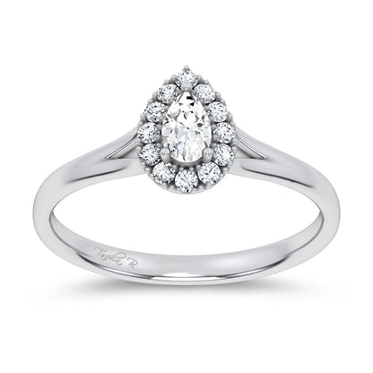 14K 0.33CT Certified Lab Grown Ring 70130