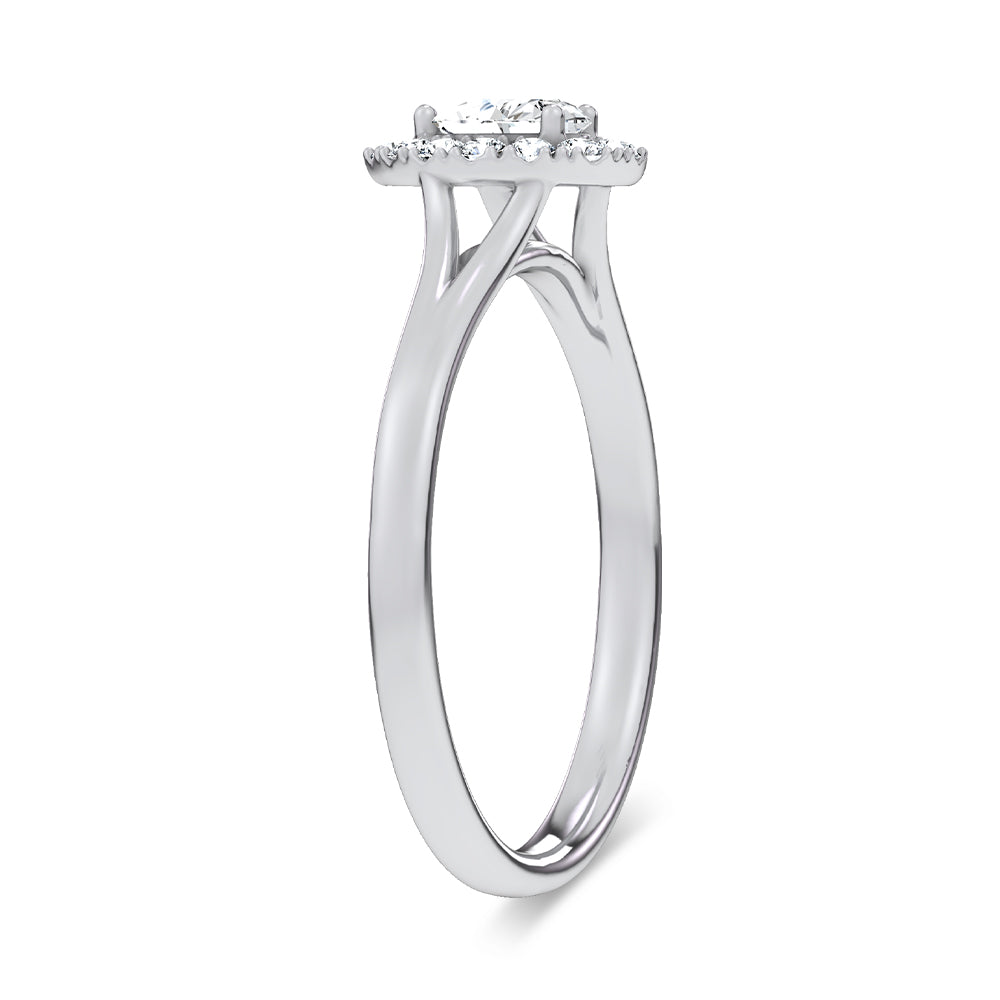 14K 0.33CT Certified Lab Grown Ring 70130