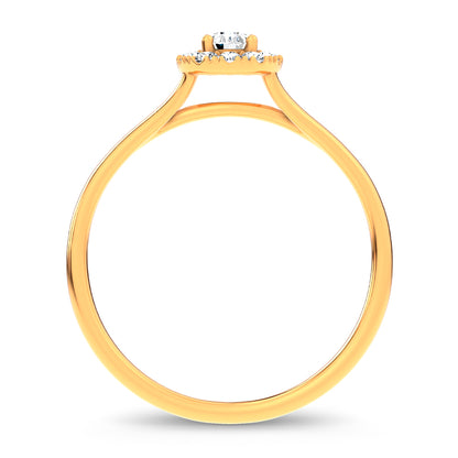 14K 0.33CT Certified Lab Grown Ring 70131