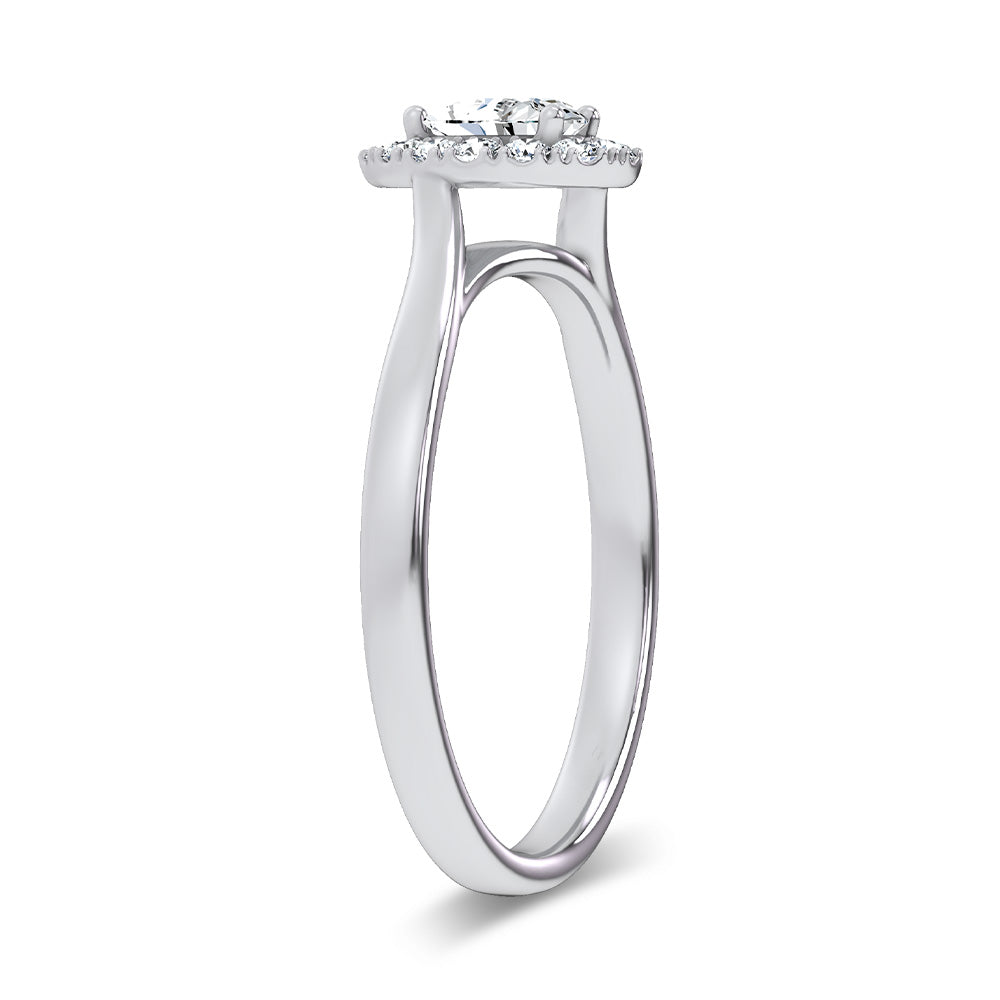 14K 0.33CT Certified Lab Grown Promise Ring 70132