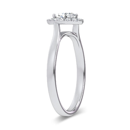 14K 0.33CT Certified Lab Grown Promise Ring 70132