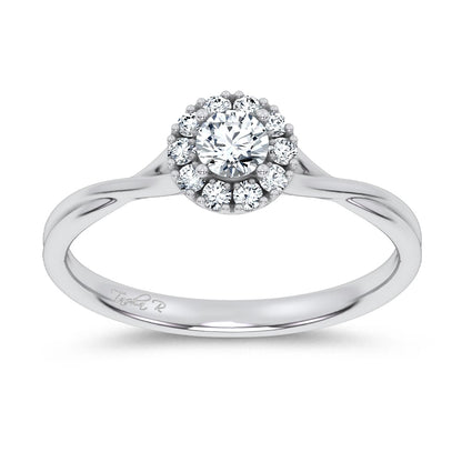 14K 0.33CT Certified Lab Grown Ring 70138