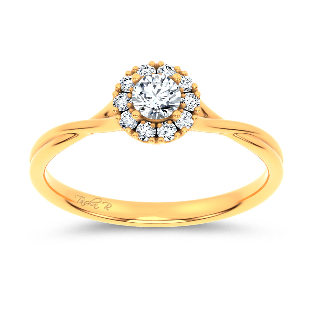 14K 0.33CT Certified Lab Grown Ring 70139