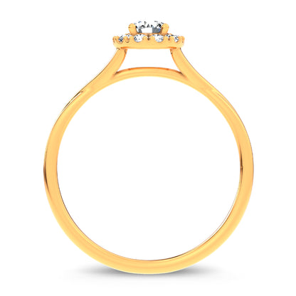 14K 0.33CT Certified Lab Grown Ring 70139