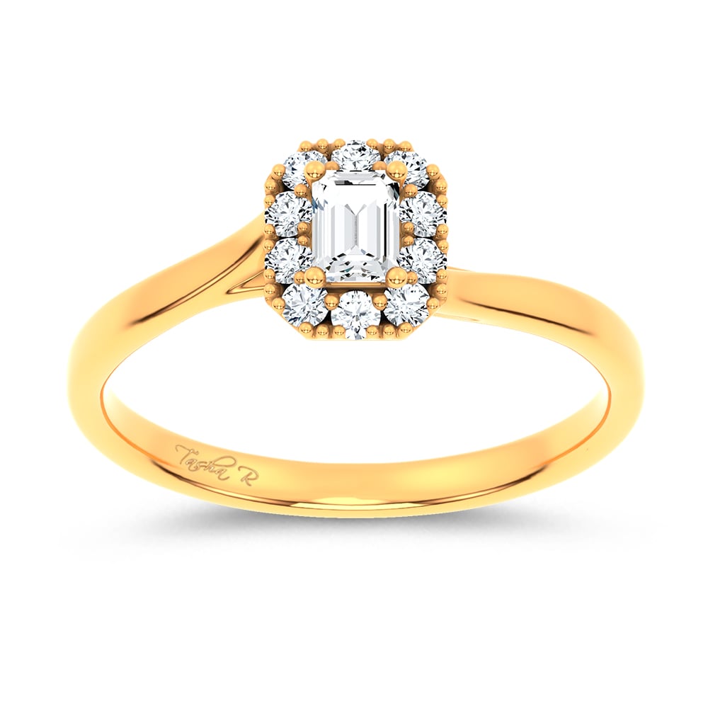 14K 0.33CT Certified Lab Grown Ring 70141