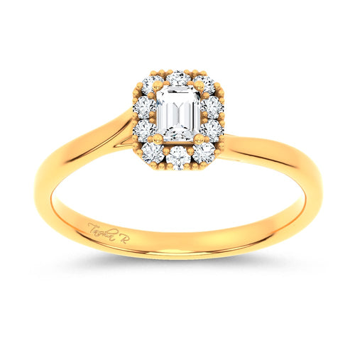 14K 0.33CT Certified Lab Grown Ring 70141