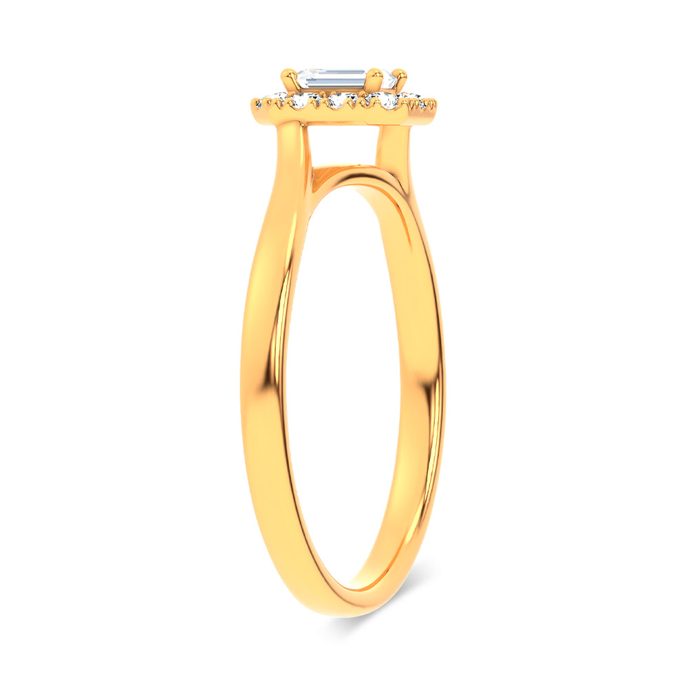 14K 0.33CT Certified Lab Grown Ring 70141