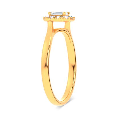 14K 0.33CT Certified Lab Grown Ring 70141