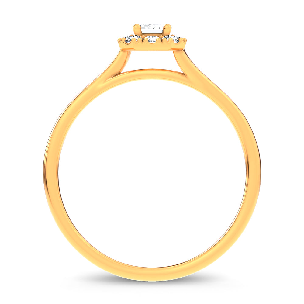 14K 0.33CT Certified Lab Grown Ring 70141