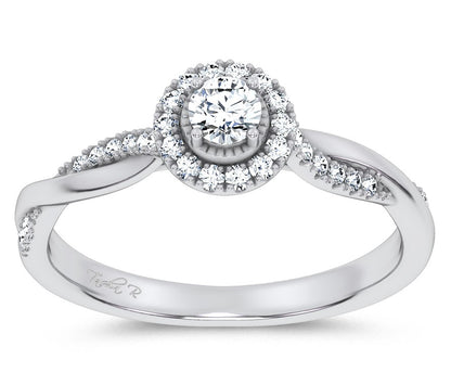 14K 0.33CT Certified Lab Grown Ring 70142