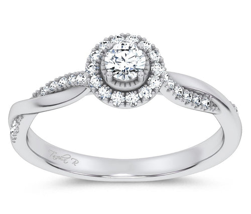 14K 0.33CT Certified Lab Grown Ring 70142