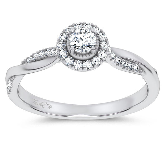 14K 0.33CT Certified Lab Grown Ring 70142