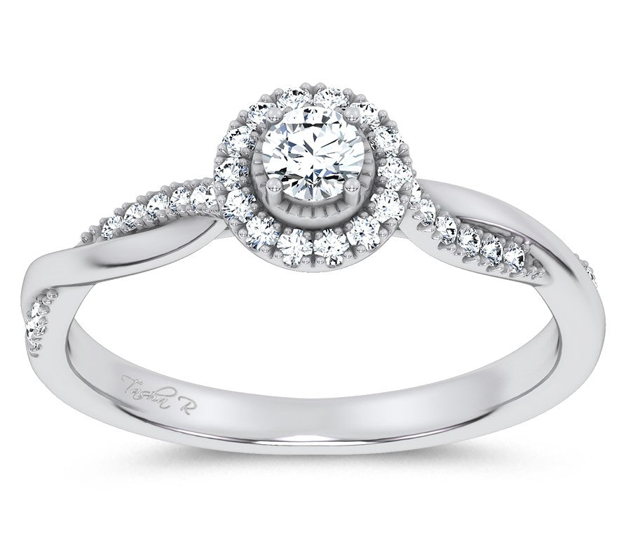14K 0.33CT Certified Lab Grown Ring 70142
