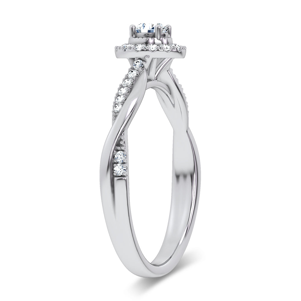 14K 0.33CT Certified Lab Grown Ring 70142