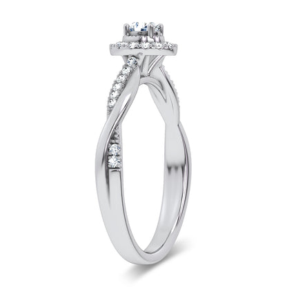 14K 0.33CT Certified Lab Grown Ring 70142