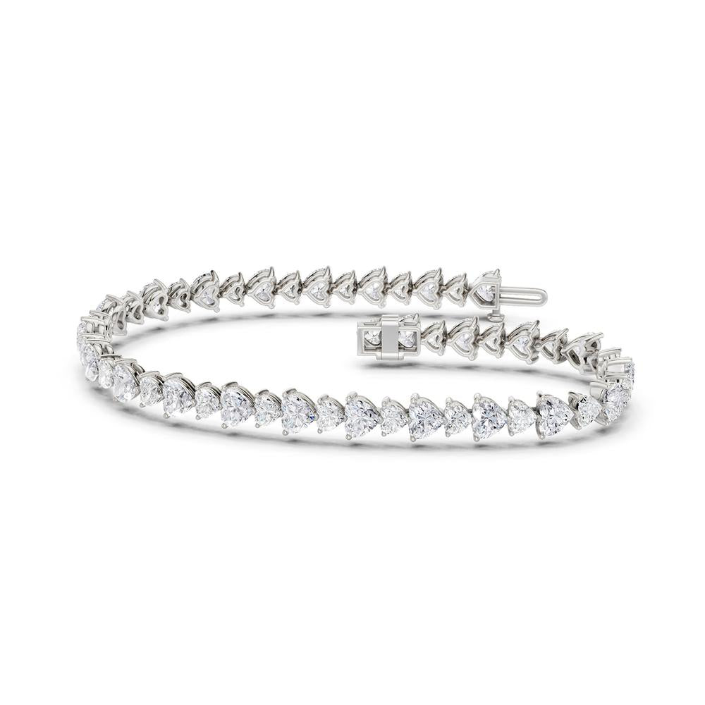 14K 11.52CT Certified Lab Grown Diamond Bracelet 70646