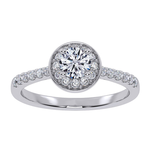 10K 0.50CT Lab Grown Promise Ring 70853