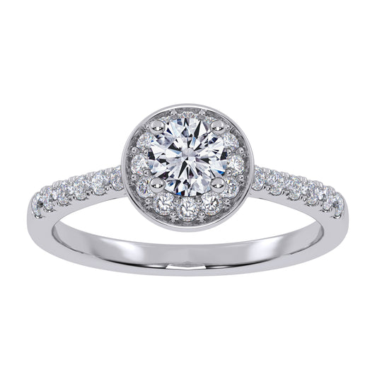 10K 0.50CT Lab Grown Promise Ring 70853