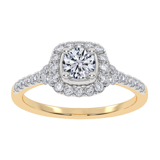 10K 0.50CT Lab Grown Promise Ring 70858