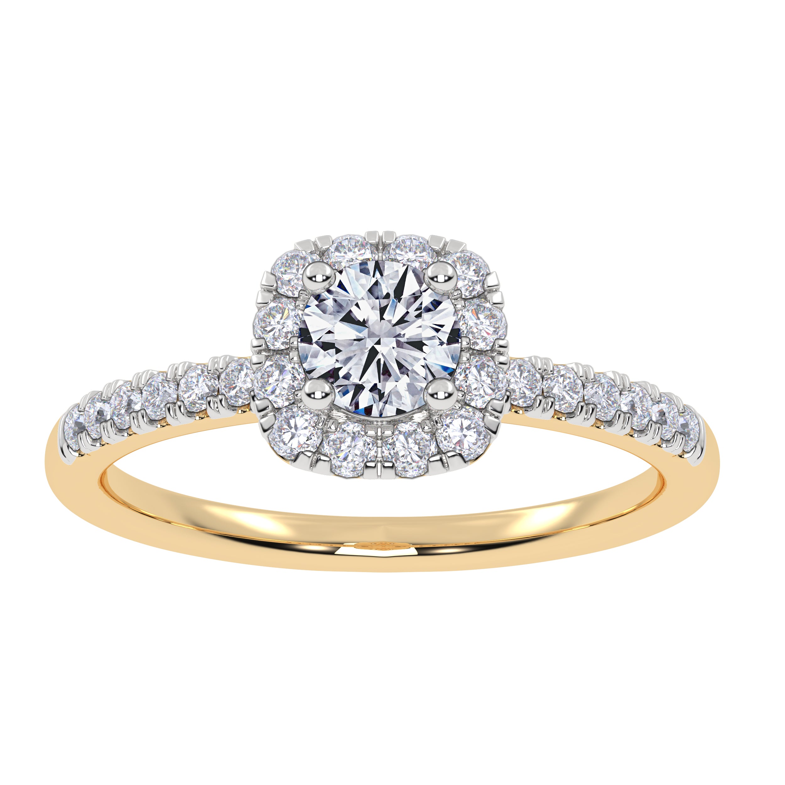 10K 0.50CT Lab Grown Promise Ring 70860
