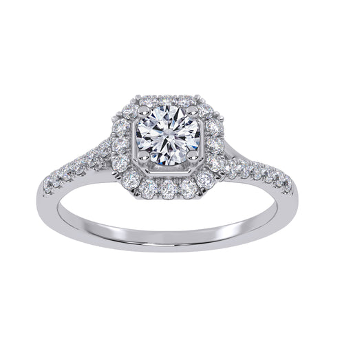 10K 0.50CT Lab Grown Promise Ring 70861