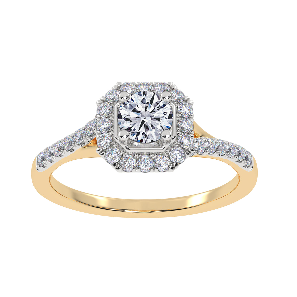 10K 0.50CT Lab Grown Promise Ring 70862