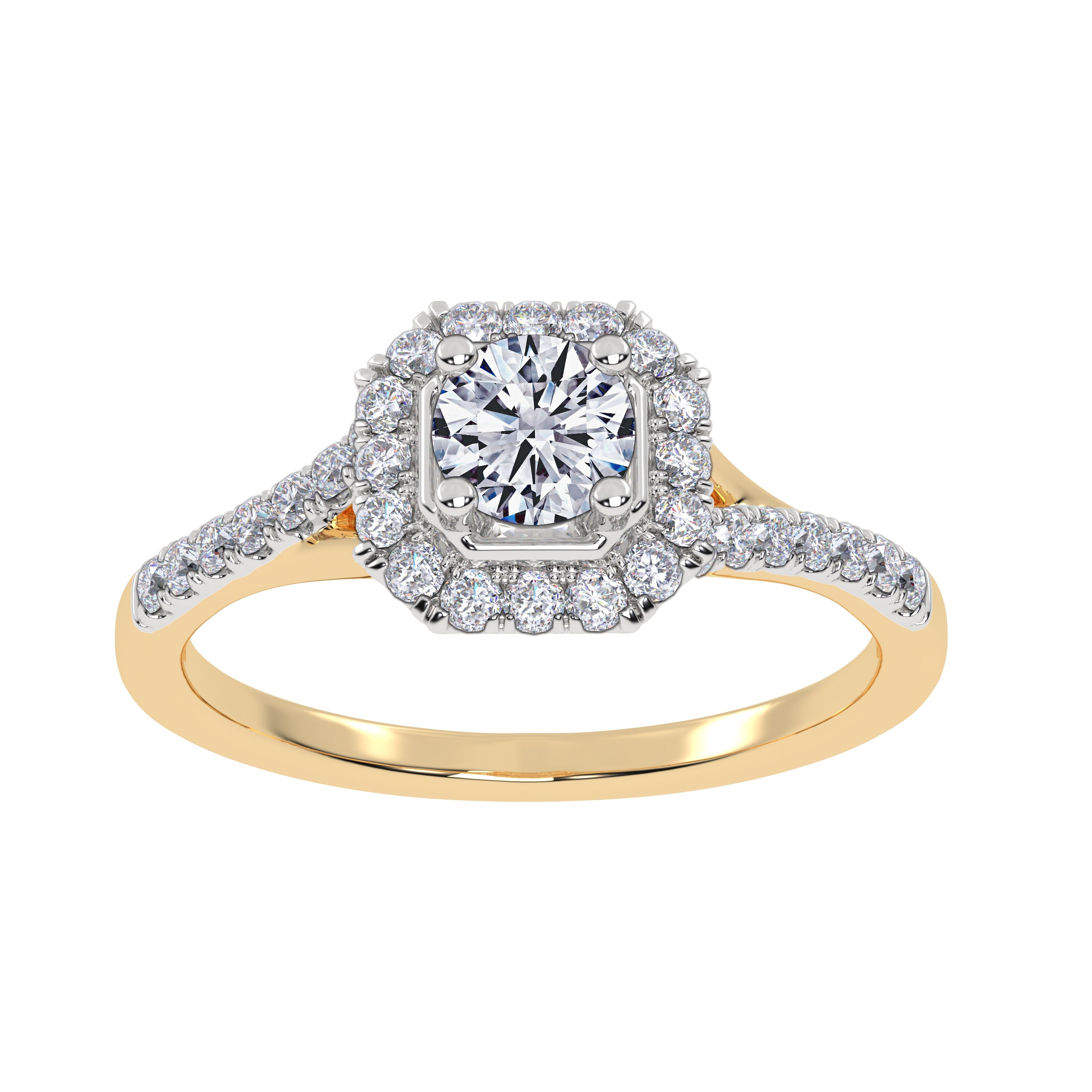 10K 0.50CT Lab Grown Promise Ring 70862